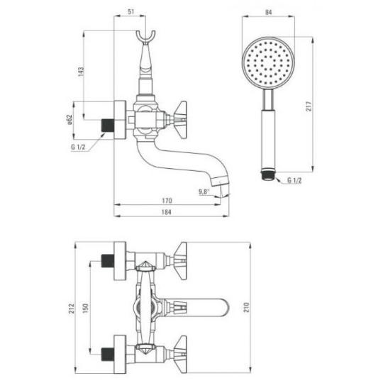 zuhanyfulke rez mosdo magas ketkaros kadtolto csap zuhanyszett kad szaniter tekeros klasszikus country mediterran loft modern vintage rez furdo.jpg